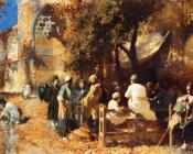 A Persian Cafe - 埃德温·罗德·威克斯